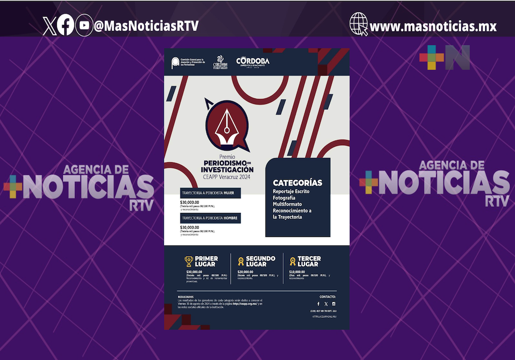 Convoca CEAPP a participar en Premio Periodismo de Investigación, edición 2024